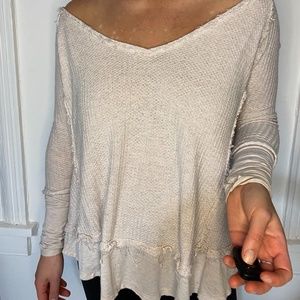 Free People long sleeve top